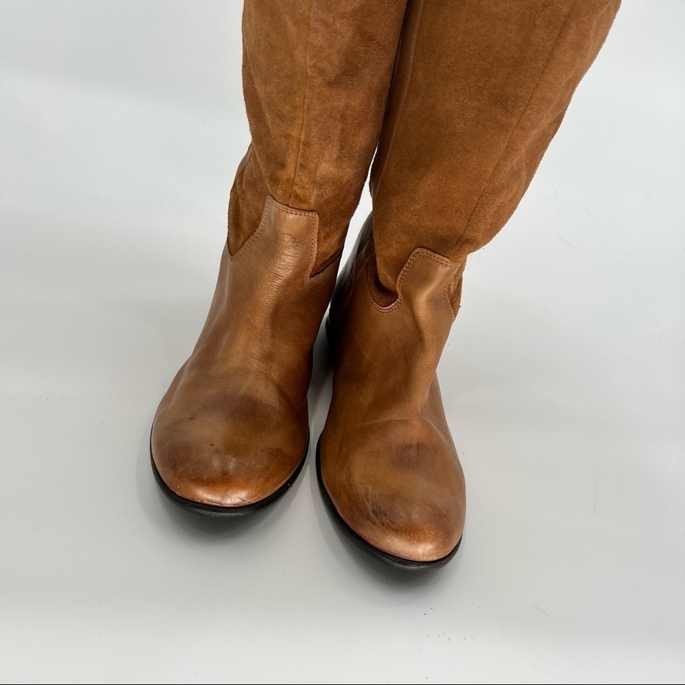 Urban Outfitters BDG brown suede leather boots - Picture 4 of 13